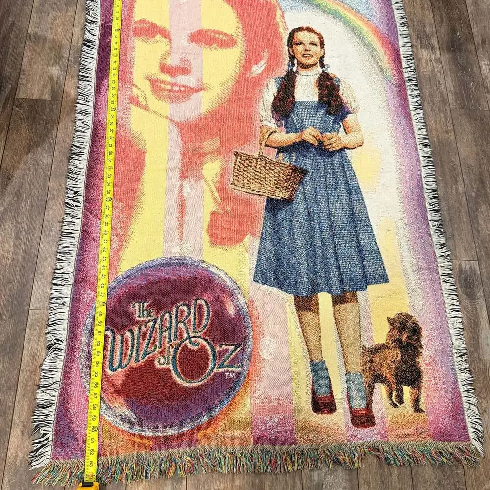 The Wizard of Oz Judy Garland Woven Tapestry Throw Blanket Mohawk Home